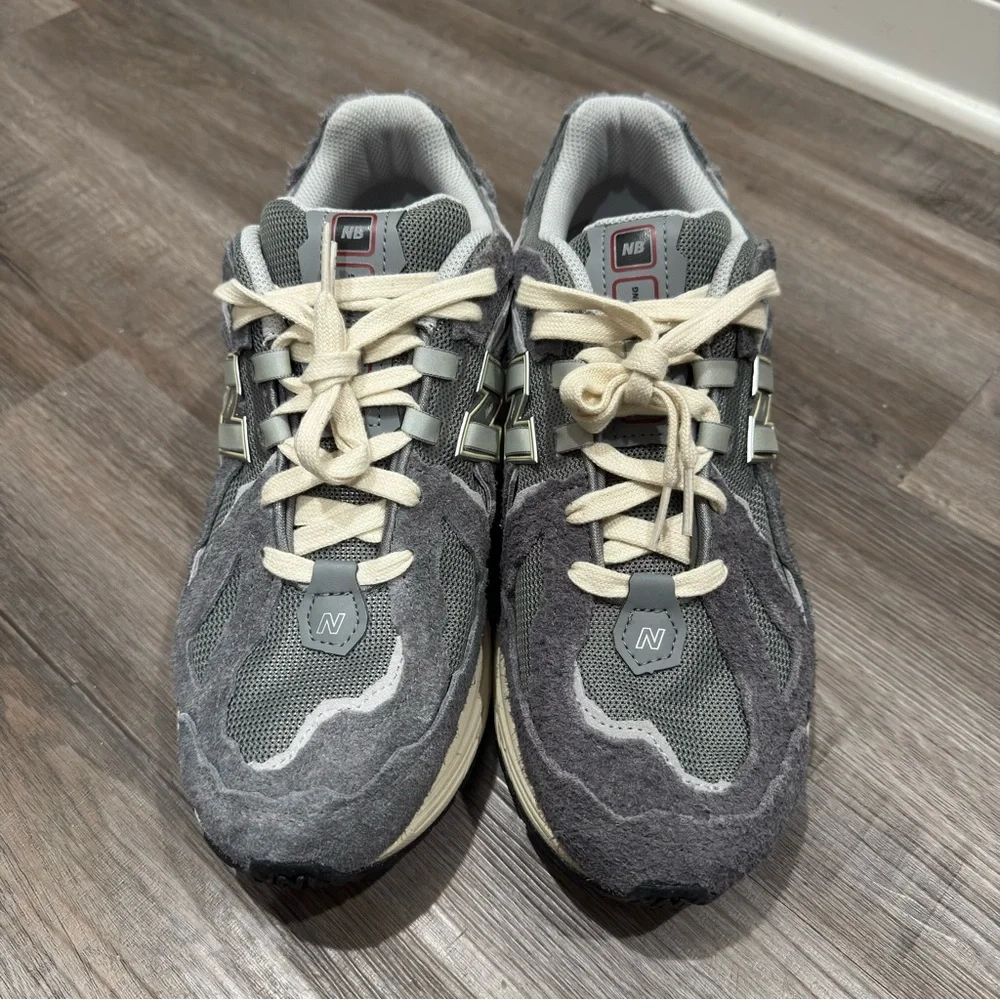 New Balance X Concepts 1906 D Protection Pack Grey Suede Sneakers